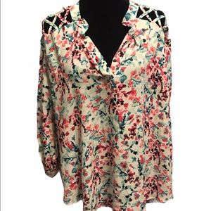 Rue 21 multi colored blouse